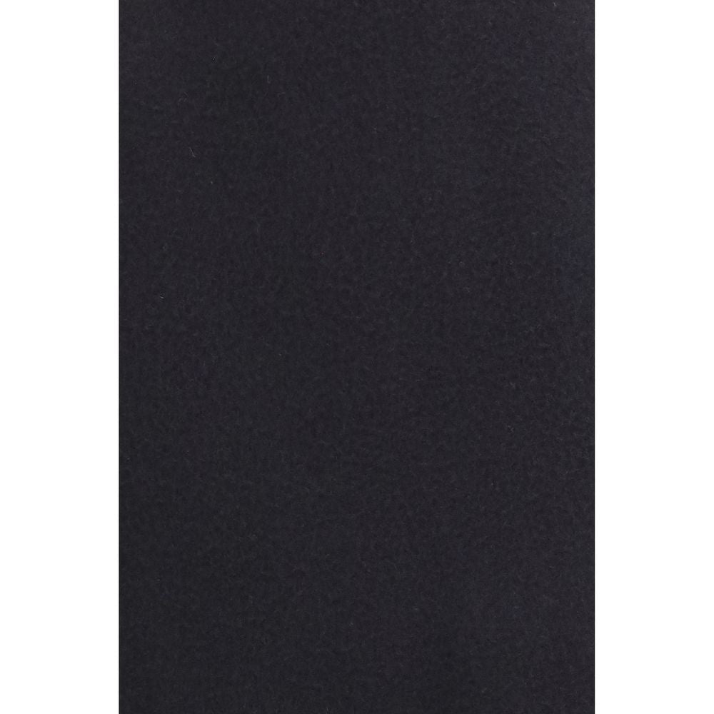 Black Wool Oves Aries Midi Skirt
