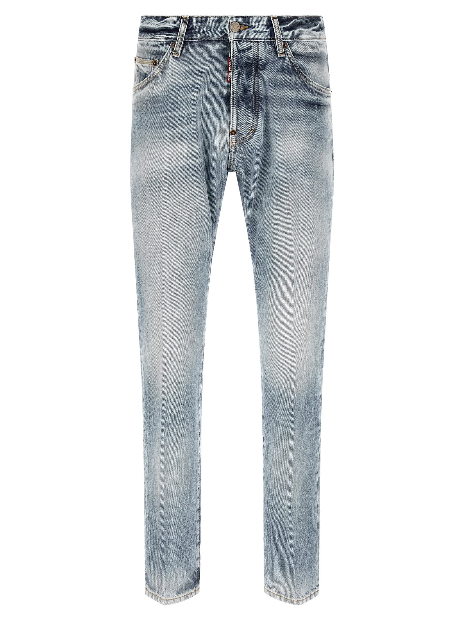 Blue Cotton Jeans Denim