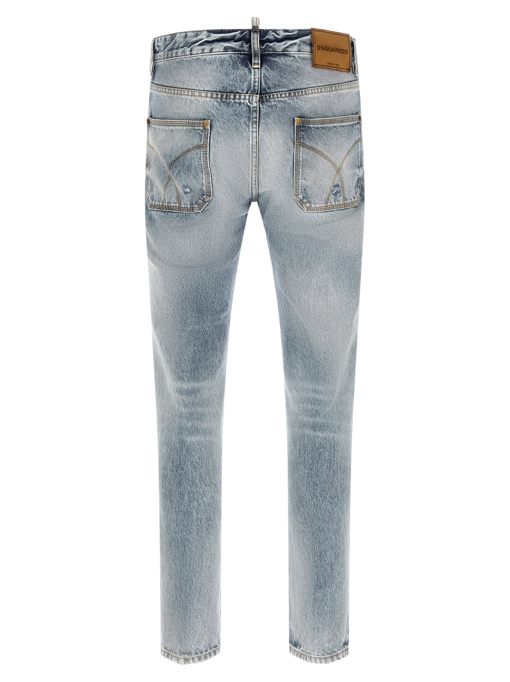 Blue Cotton Jeans Denim