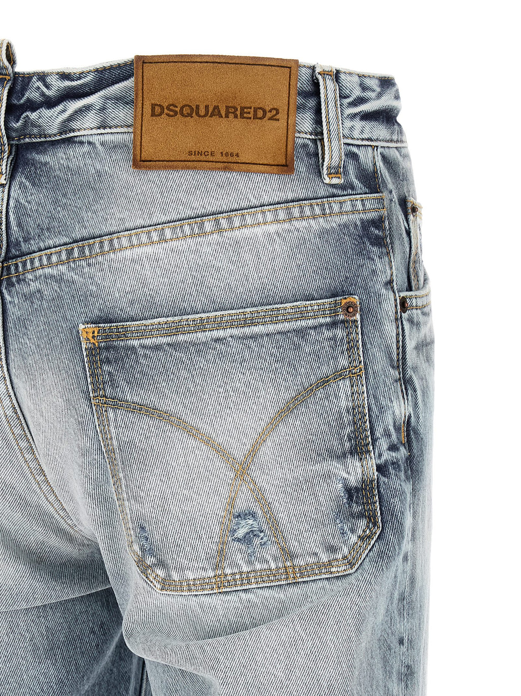 Blue Cotton Jeans Denim