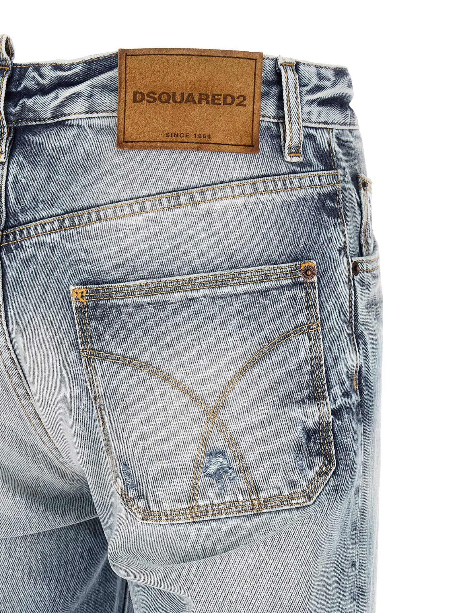Blue Cotton Jeans Denim