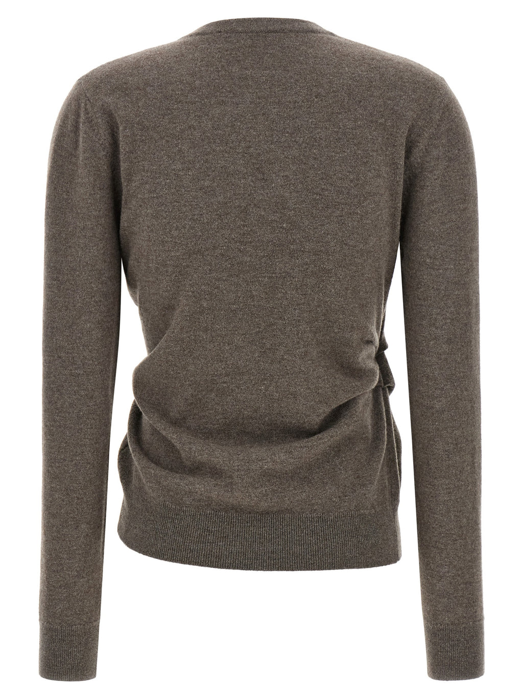 Brown Wool Cardigan
