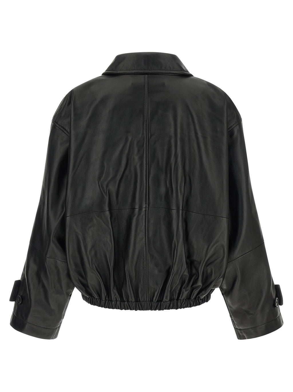 Black Lamb Leather Leather Jacket