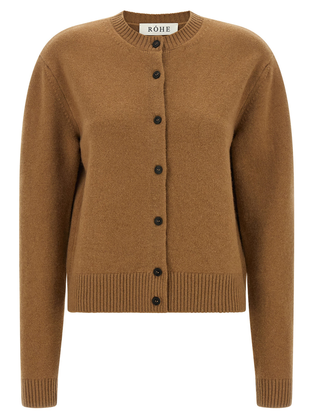 Brown Wool Cardigan