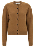 Brown Wool Cardigan