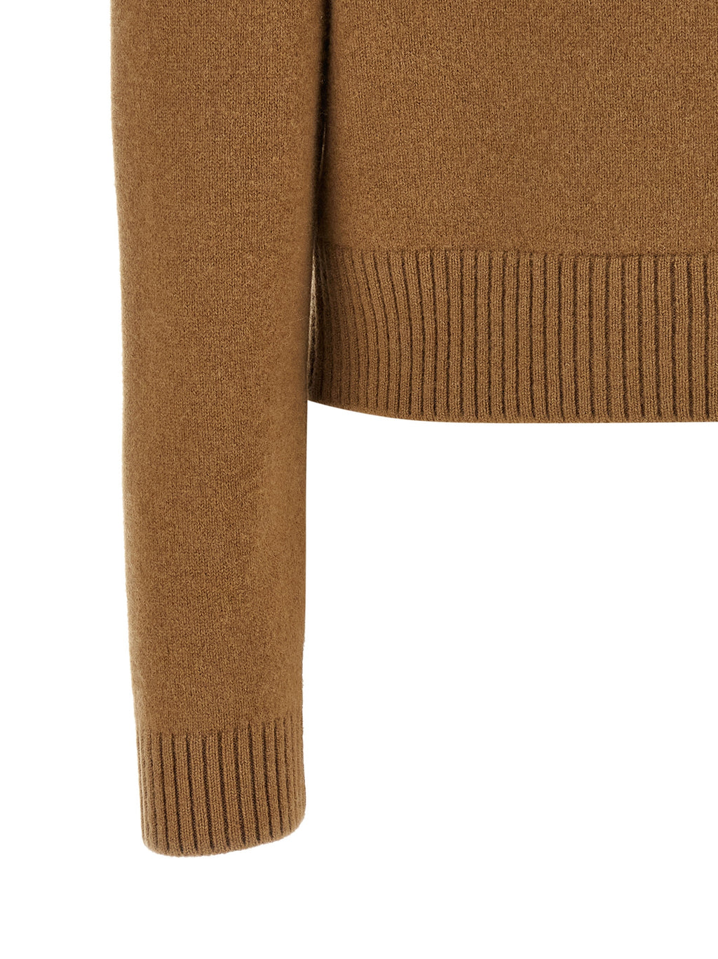 Brown Wool Cardigan