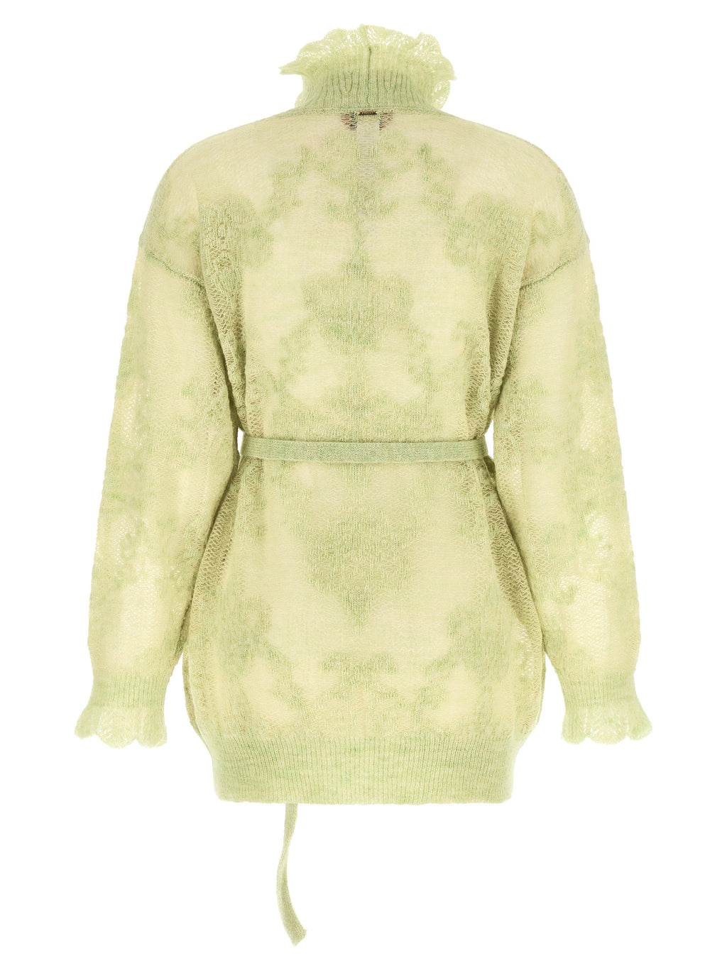 Bicolor Polyamide Cardigan