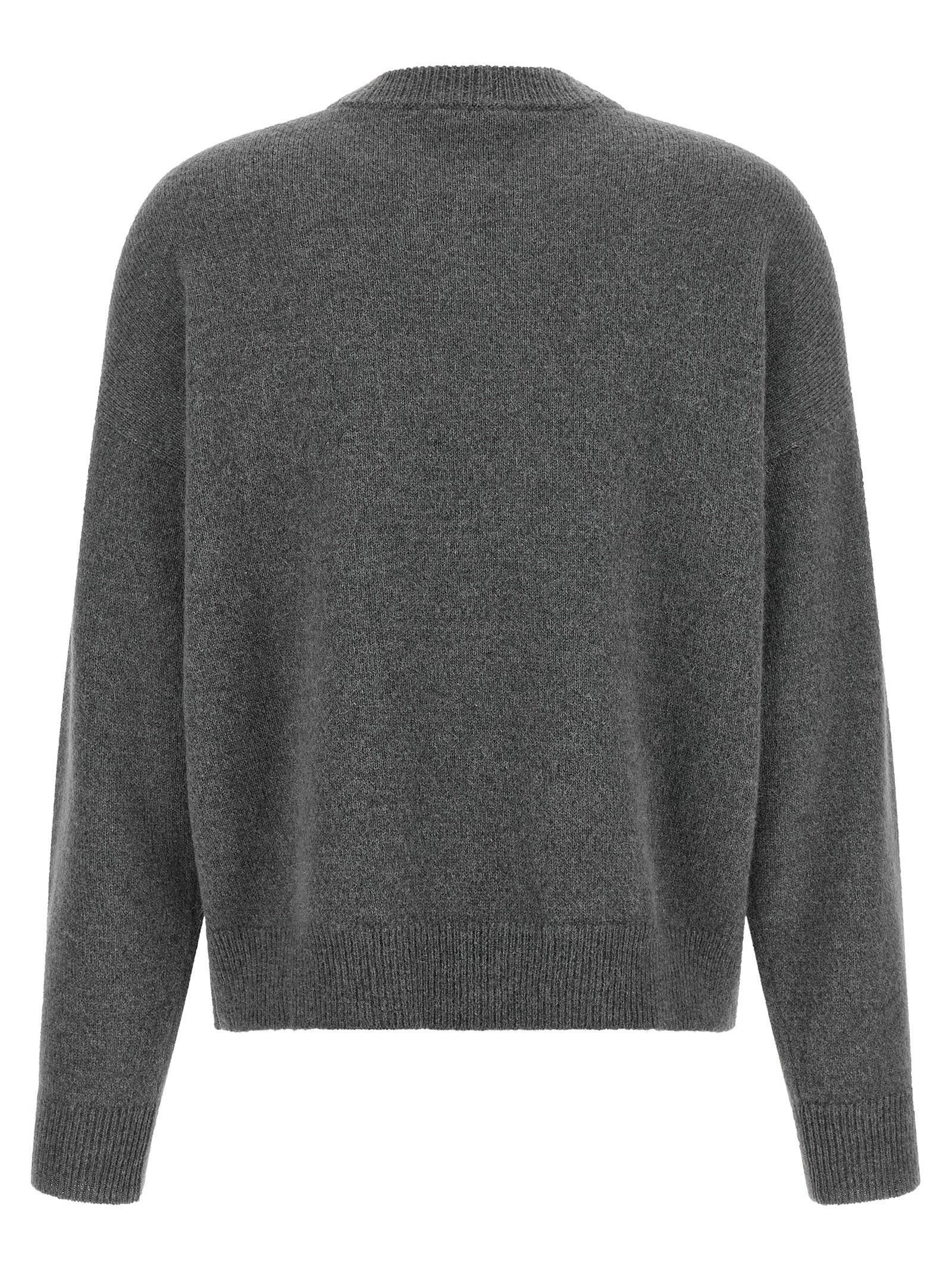 Gray Wool Cardigan