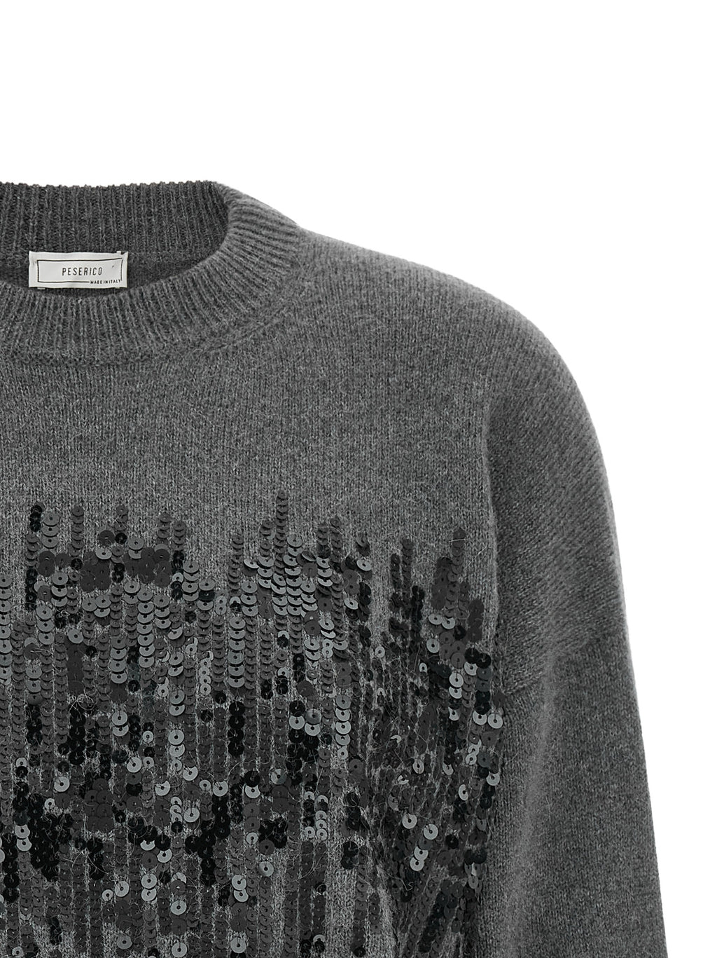 Gray Wool Cardigan