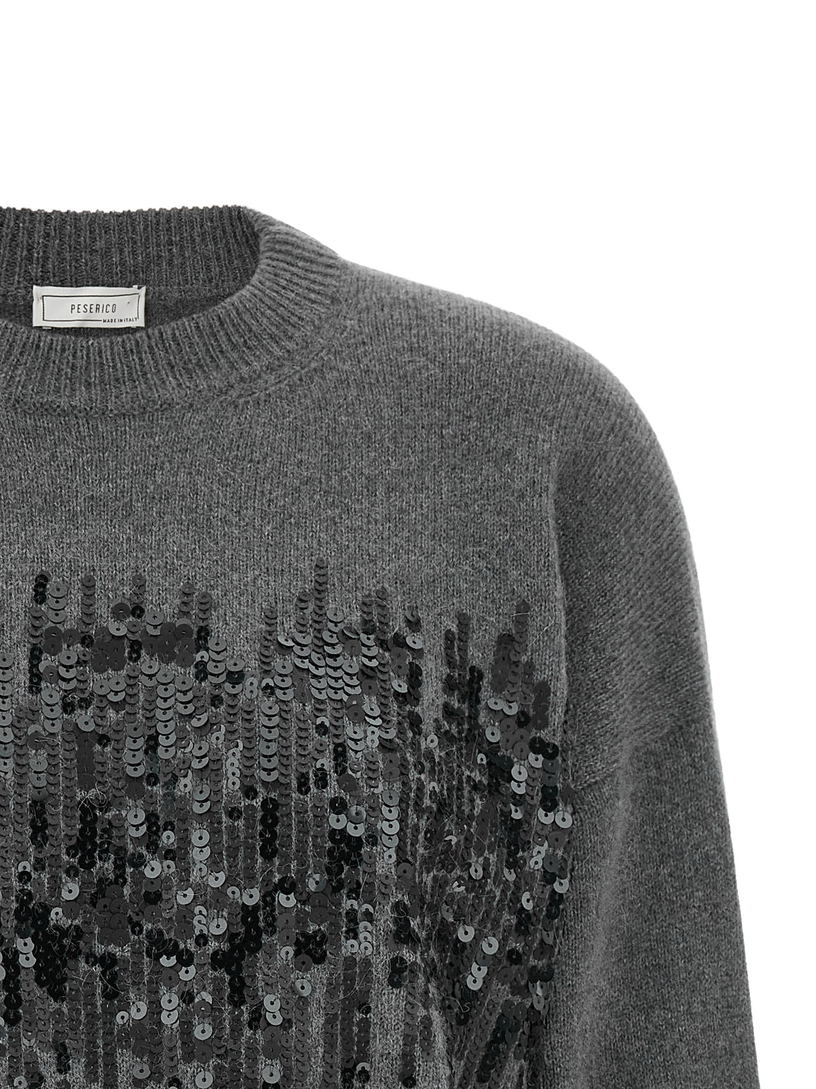 Gray Wool Cardigan