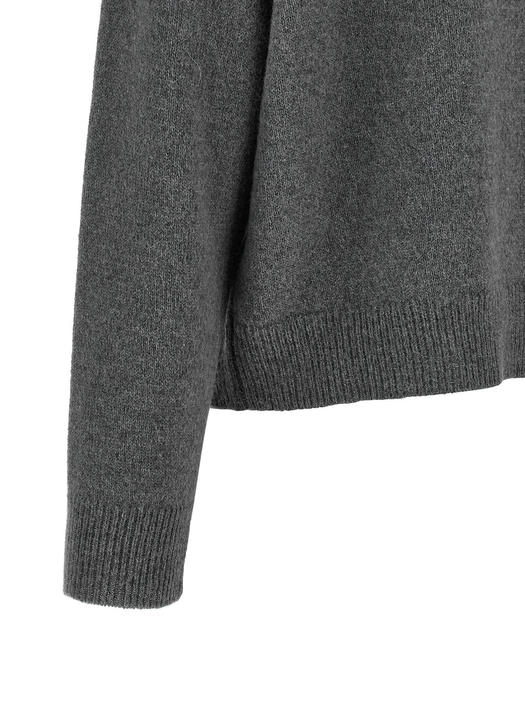 Gray Wool Cardigan
