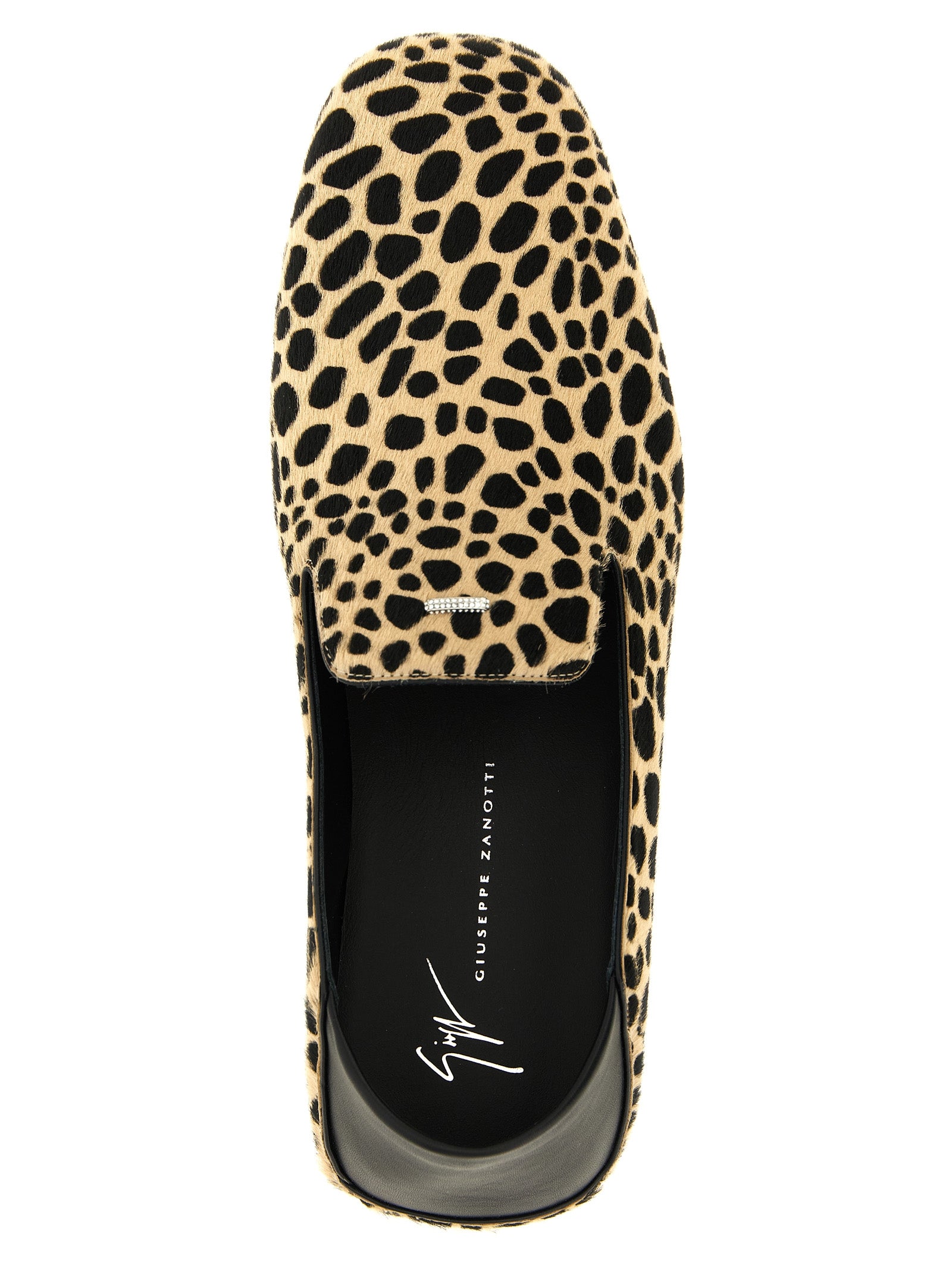 Multicolor Calfskin Slip-On Loafers