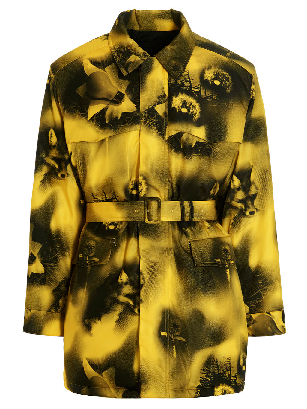 Bicolor Polyamide Parka