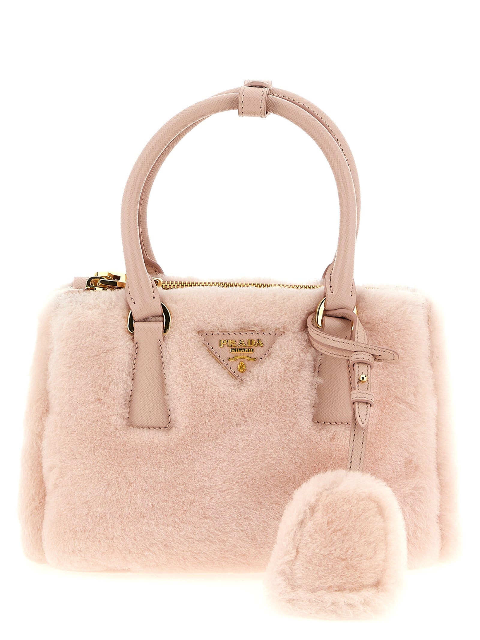 Multicolor Lamb Leather Handbag