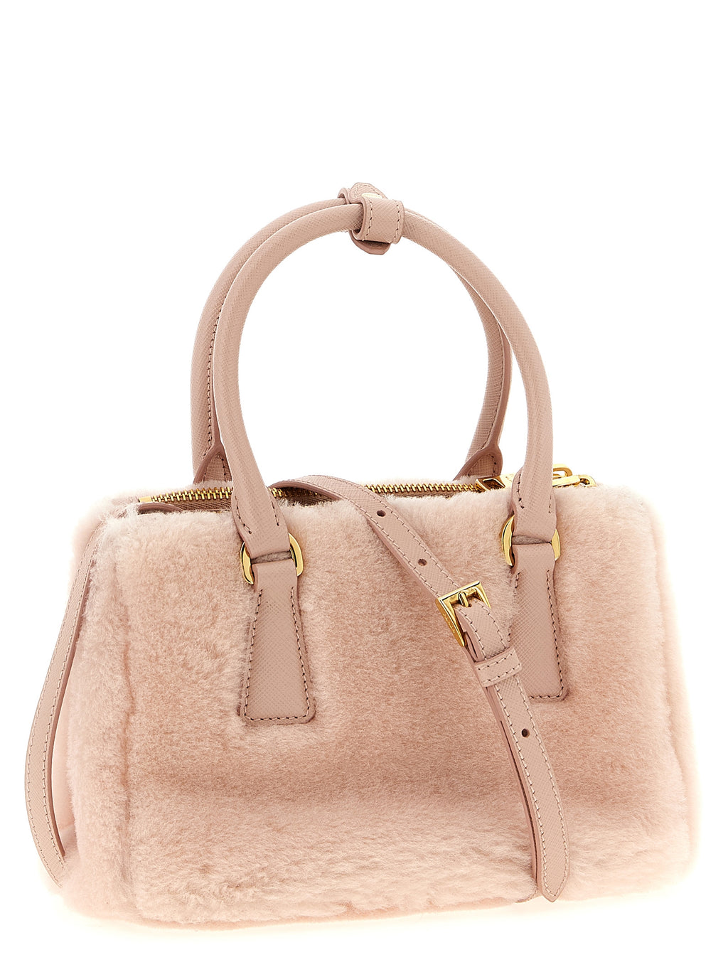 Multicolor Lamb Leather Handbag