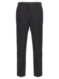 Black Cotton Dress Pants