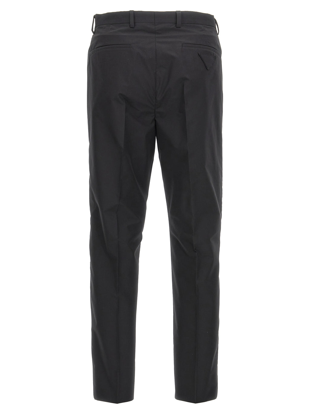 Black Cotton Dress Pants