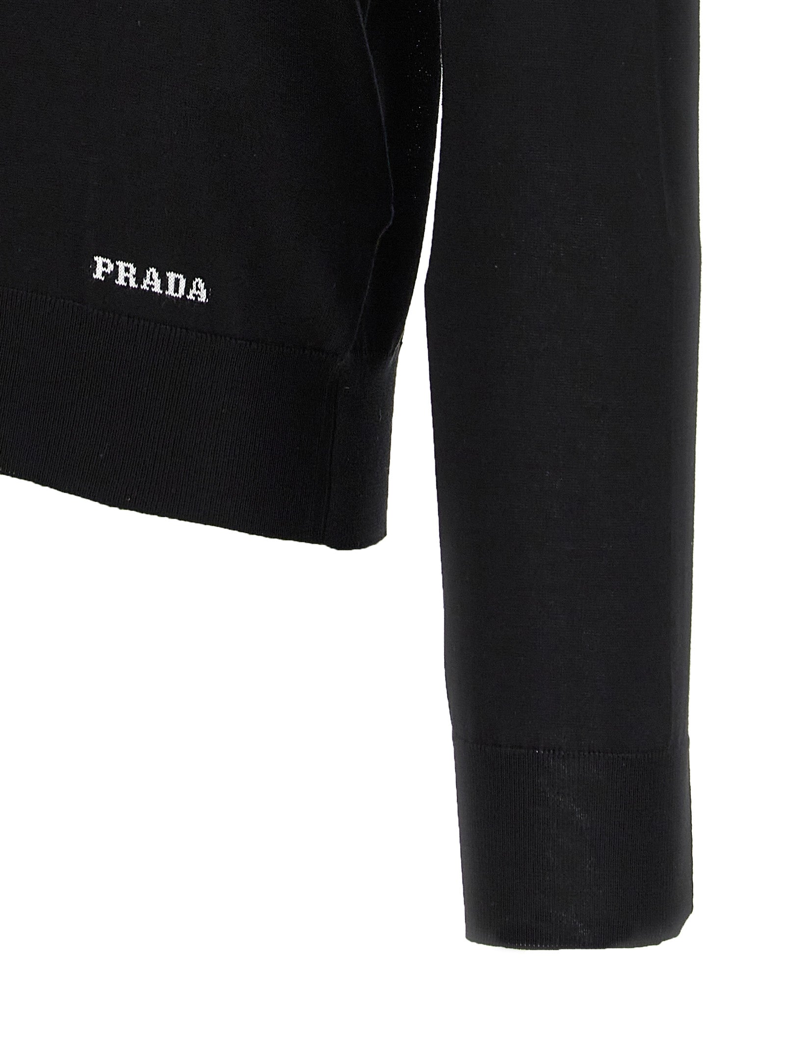Black Silk Cardigan