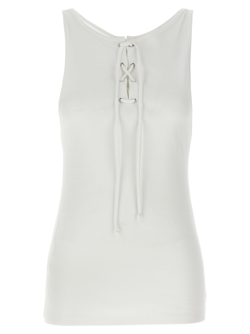 White Cotton Tank Tops