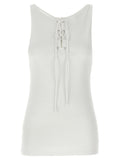 White Cotton Tank Tops