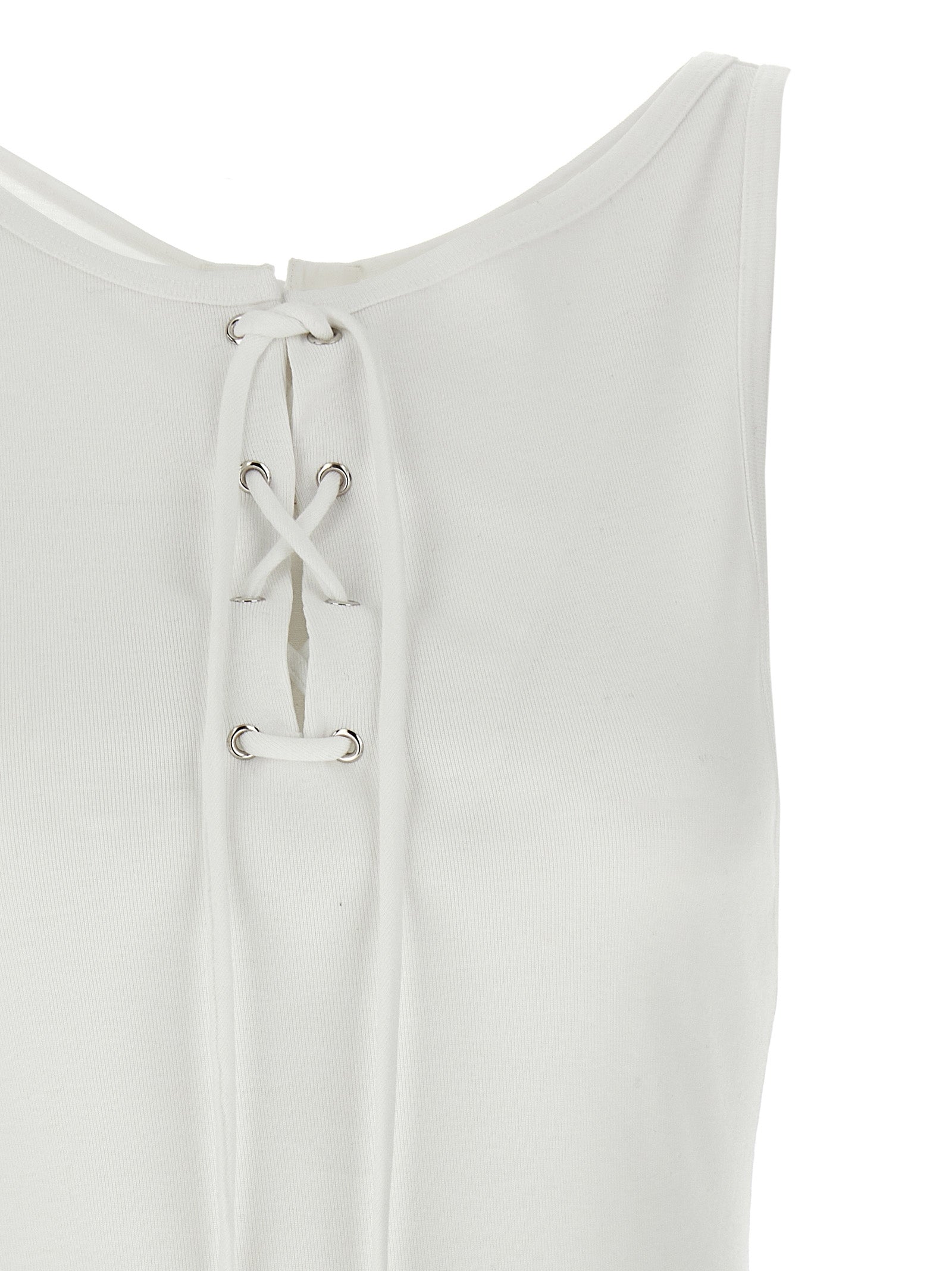 White Cotton Tank Tops