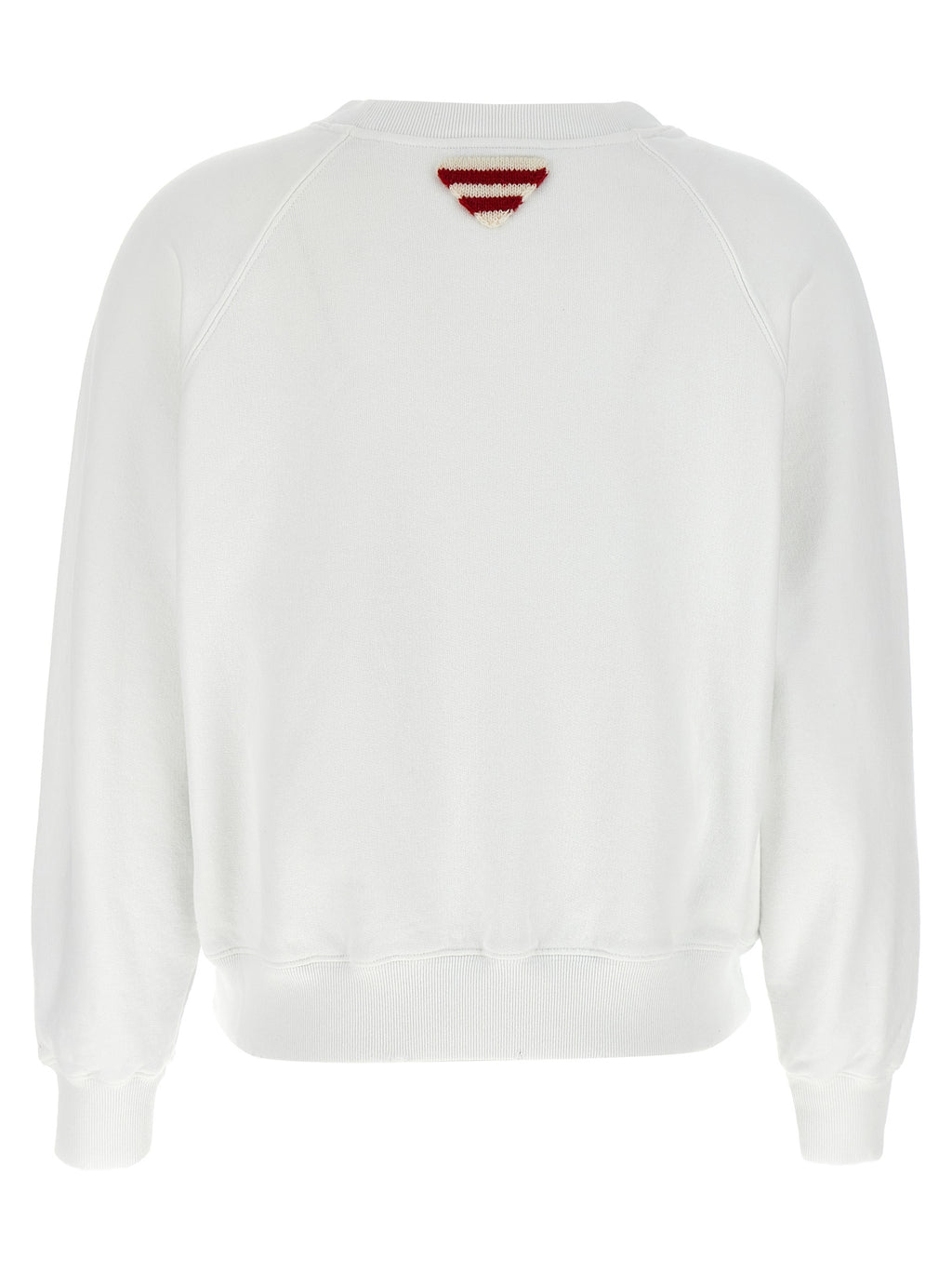 White Cotton Sweatshirt