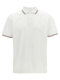 White Cotton Polo Shirt