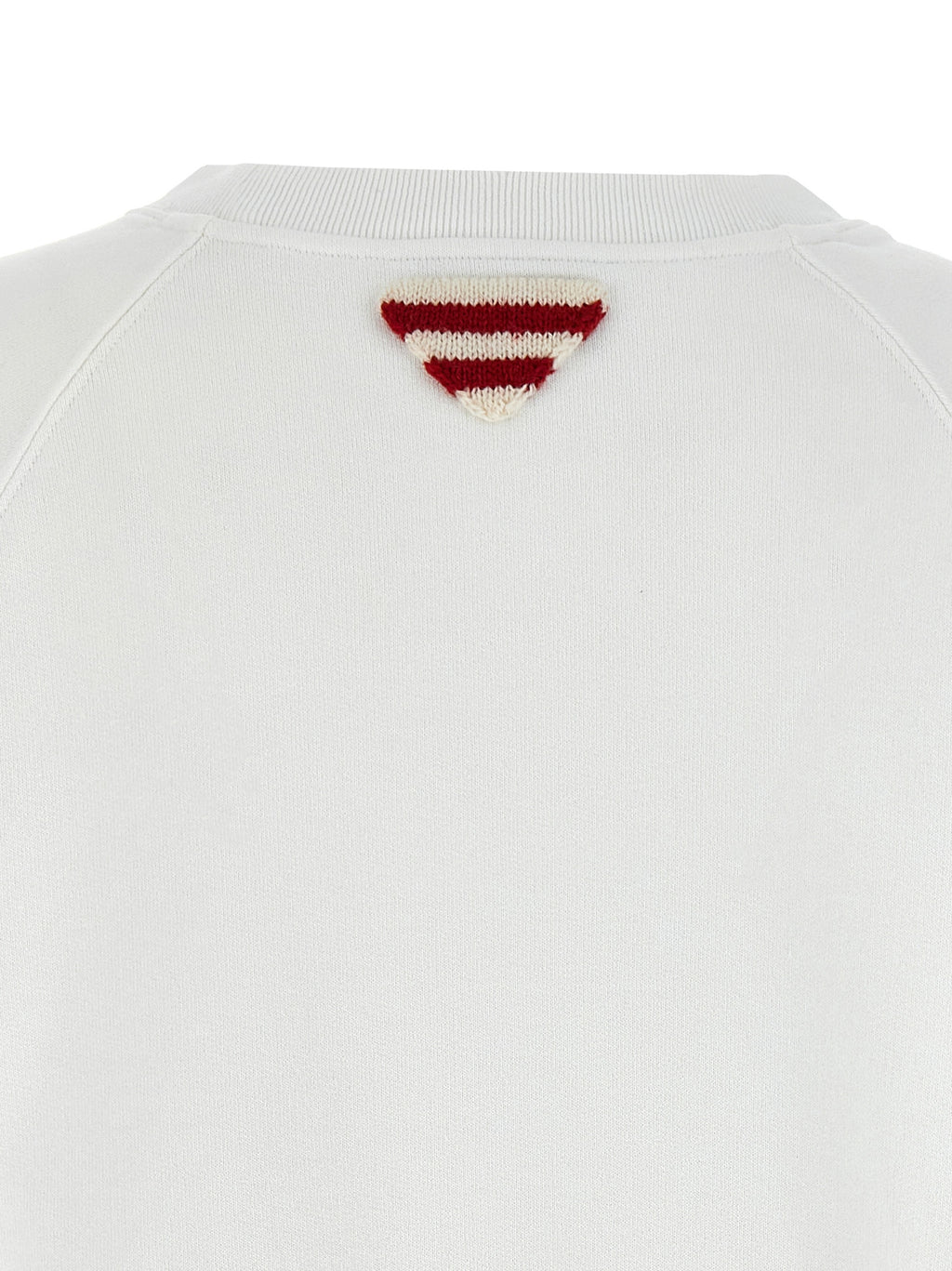 White Cotton Sweatshirt