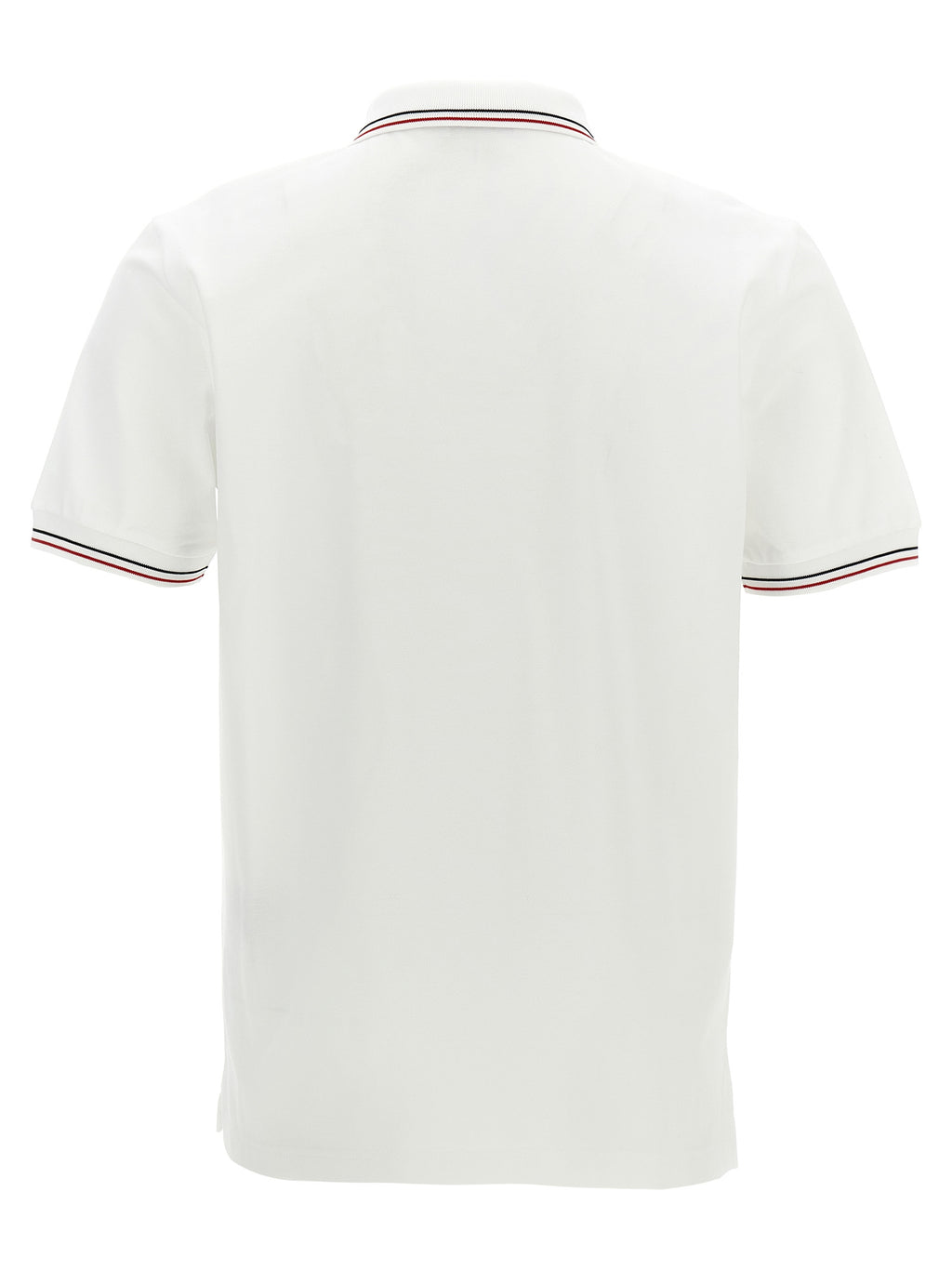 White Cotton Polo Shirt