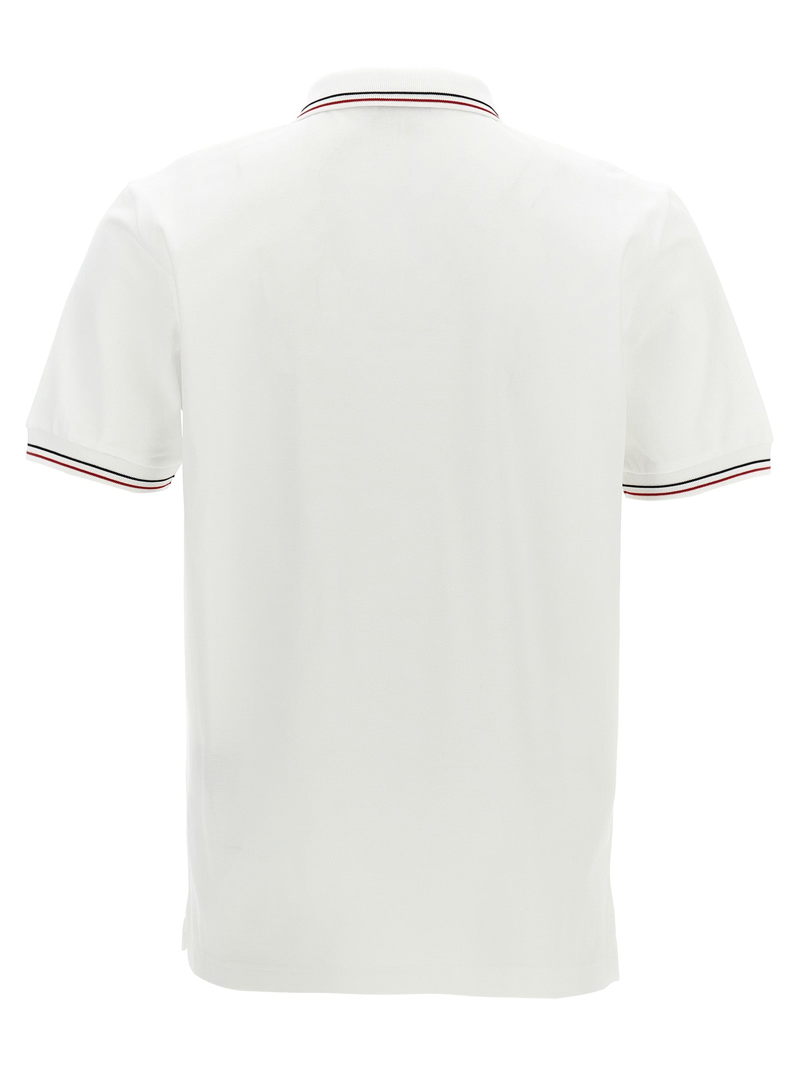 White Cotton Polo Shirt