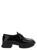 Black Calfskin Slip-On Loafers