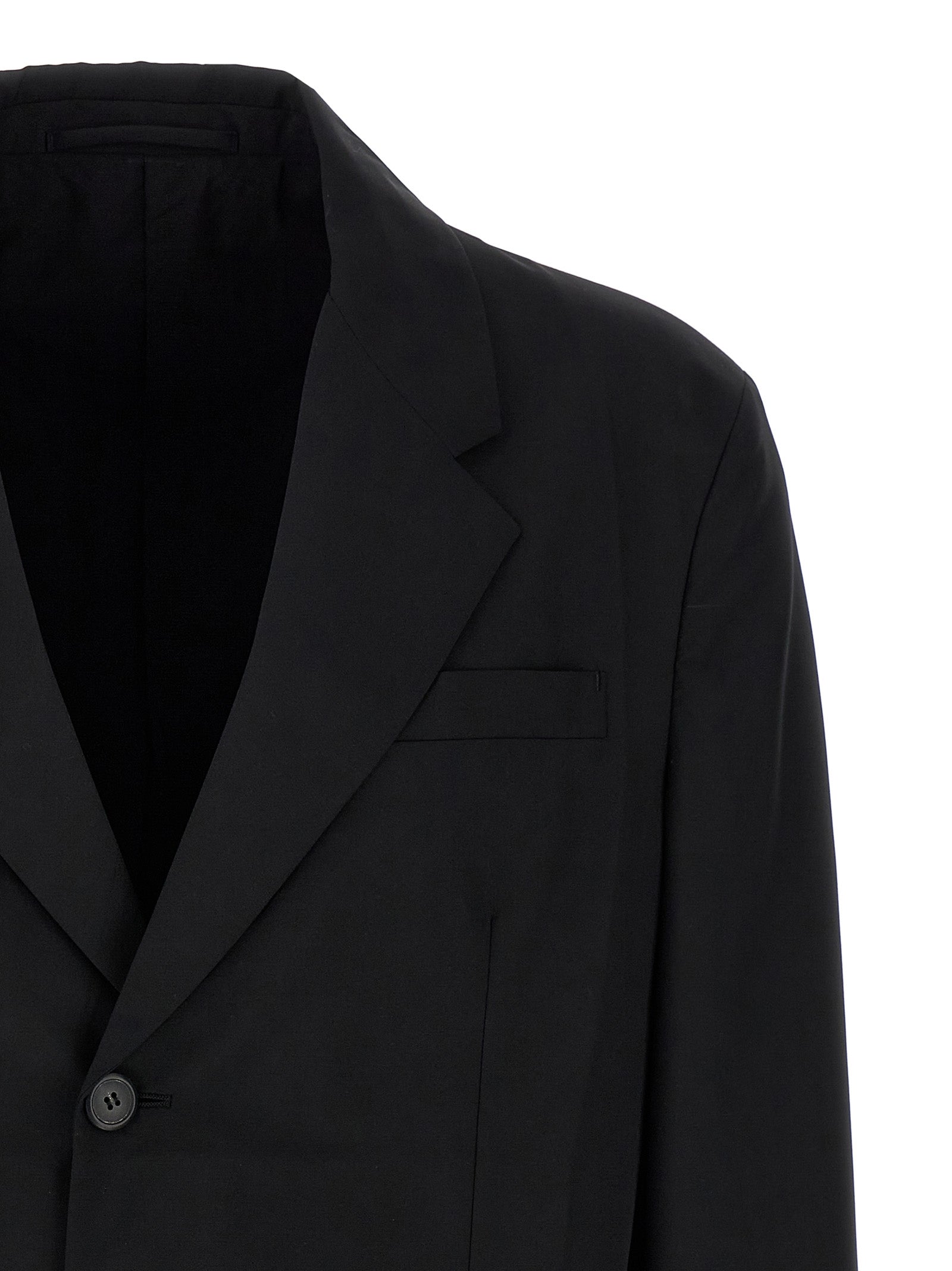Black Virgin Wool Blazer
