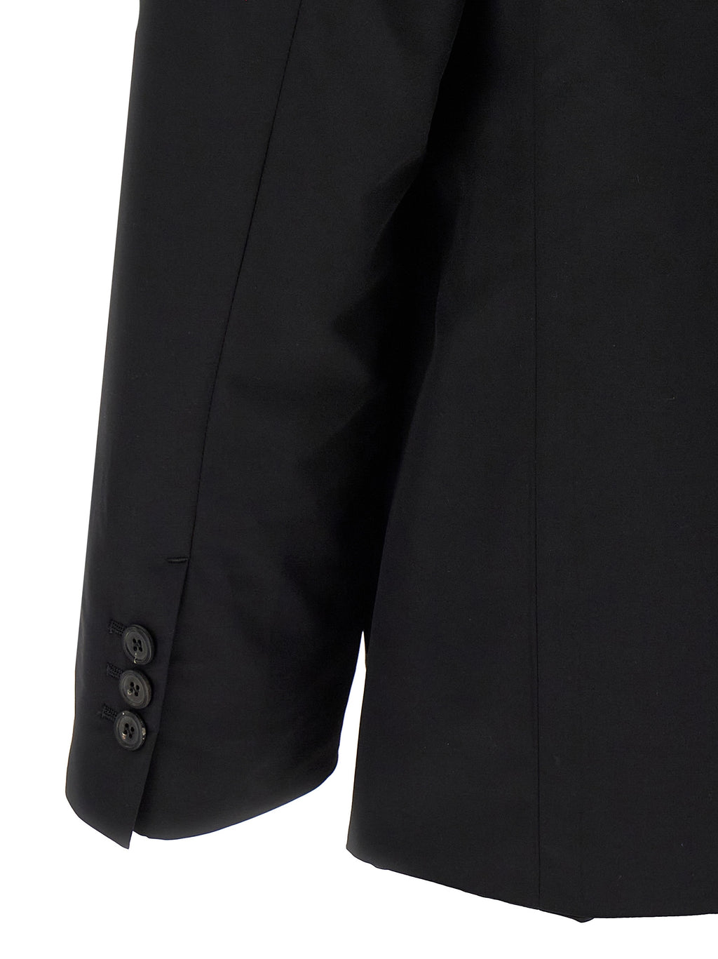 Black Virgin Wool Blazer