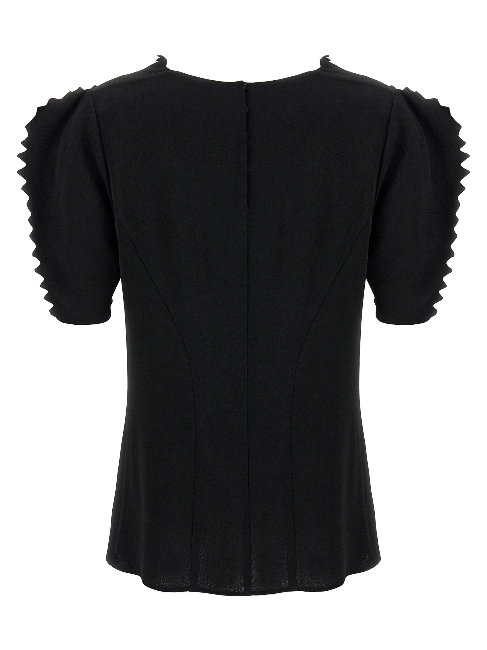 Black Viscose Tank Tops