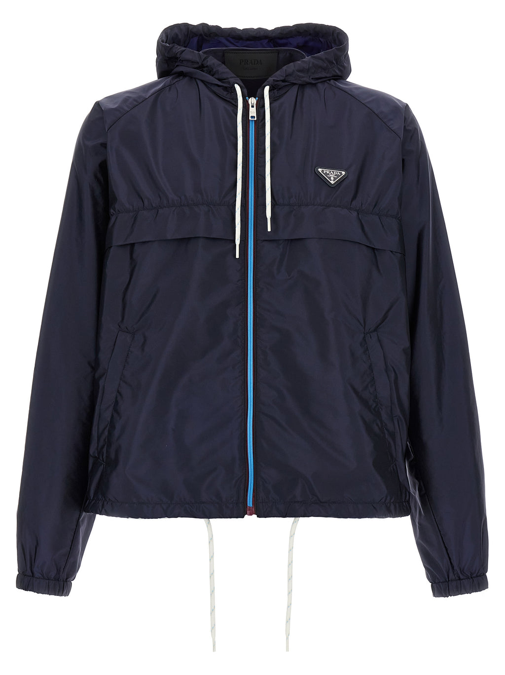 Blue Recycled Polyamide Jacket