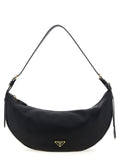 Black Calfskin Shoulder Bag