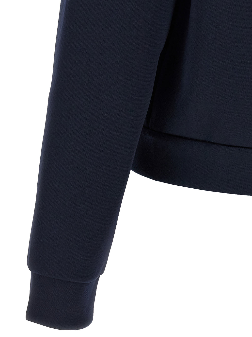 Blue Polyester Sweatshirt