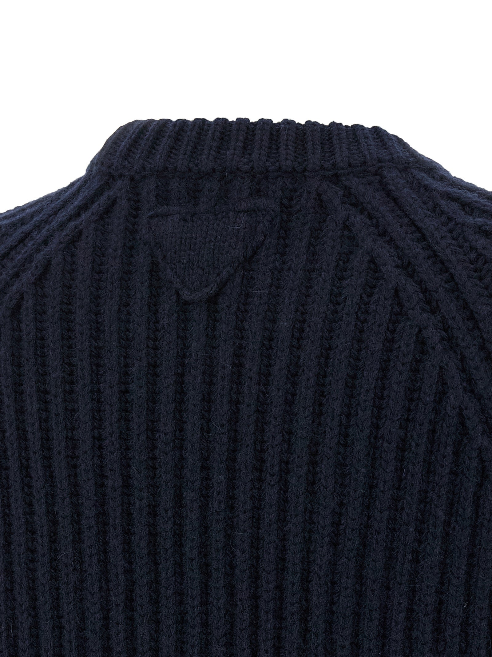Blue Virgin Wool Cardigan