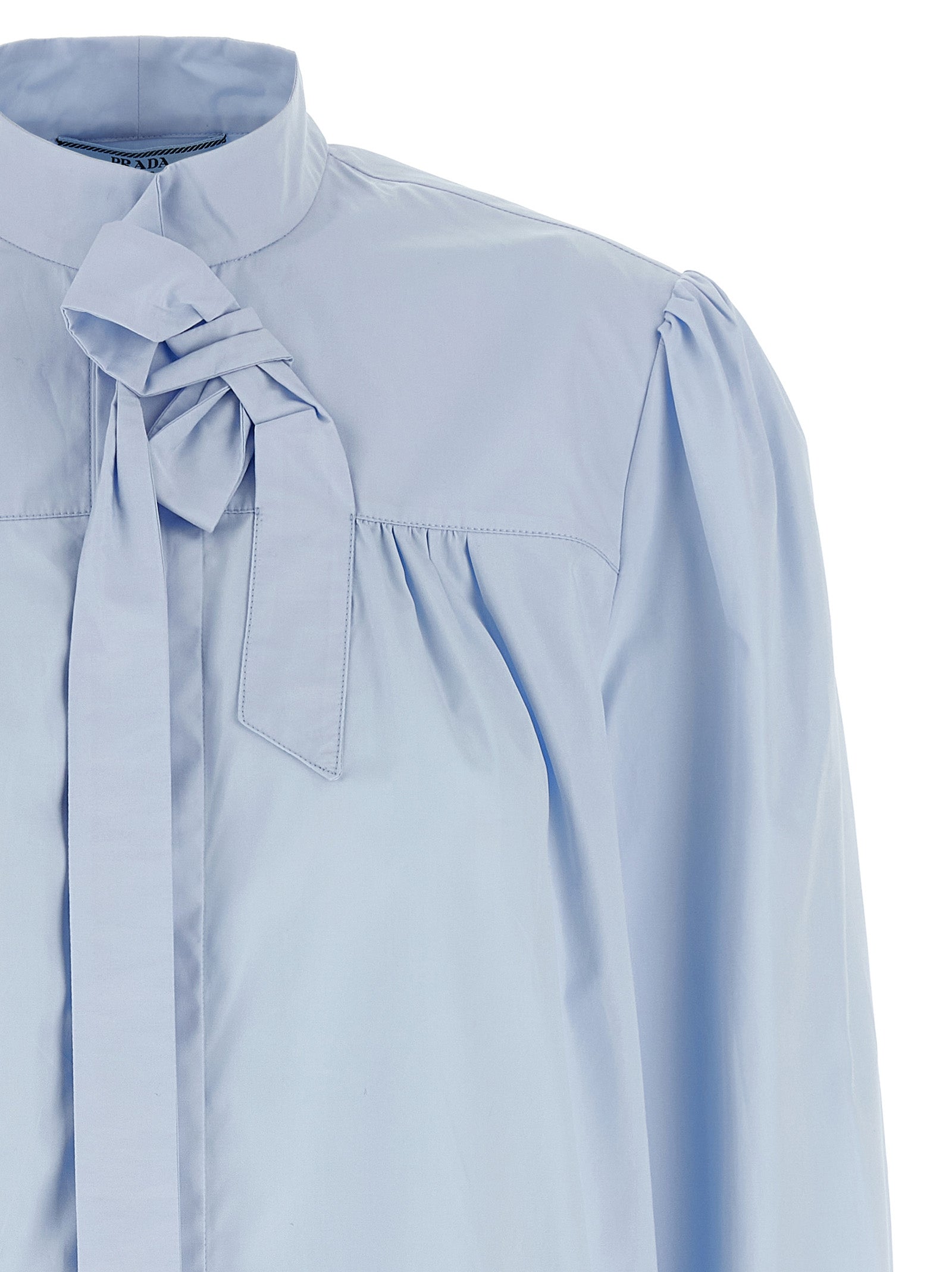 Blue Cotton Blouse