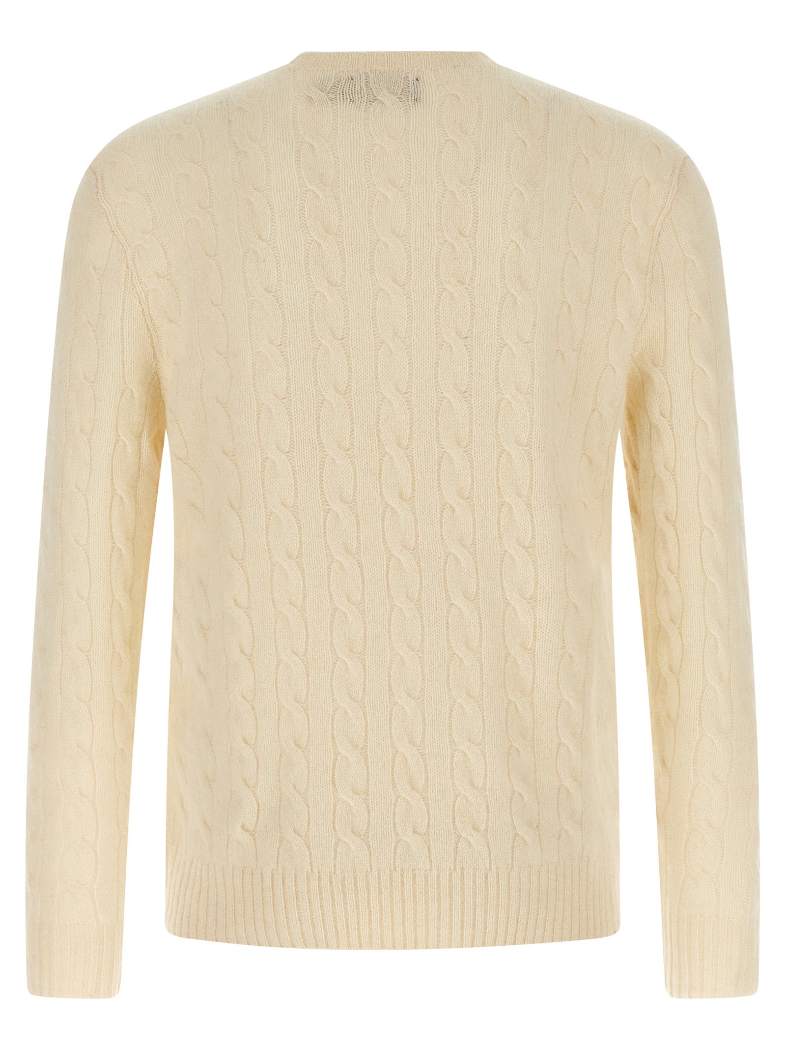 White Wool Cardigan