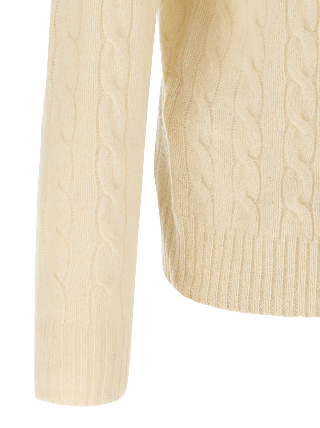 White Wool Cardigan