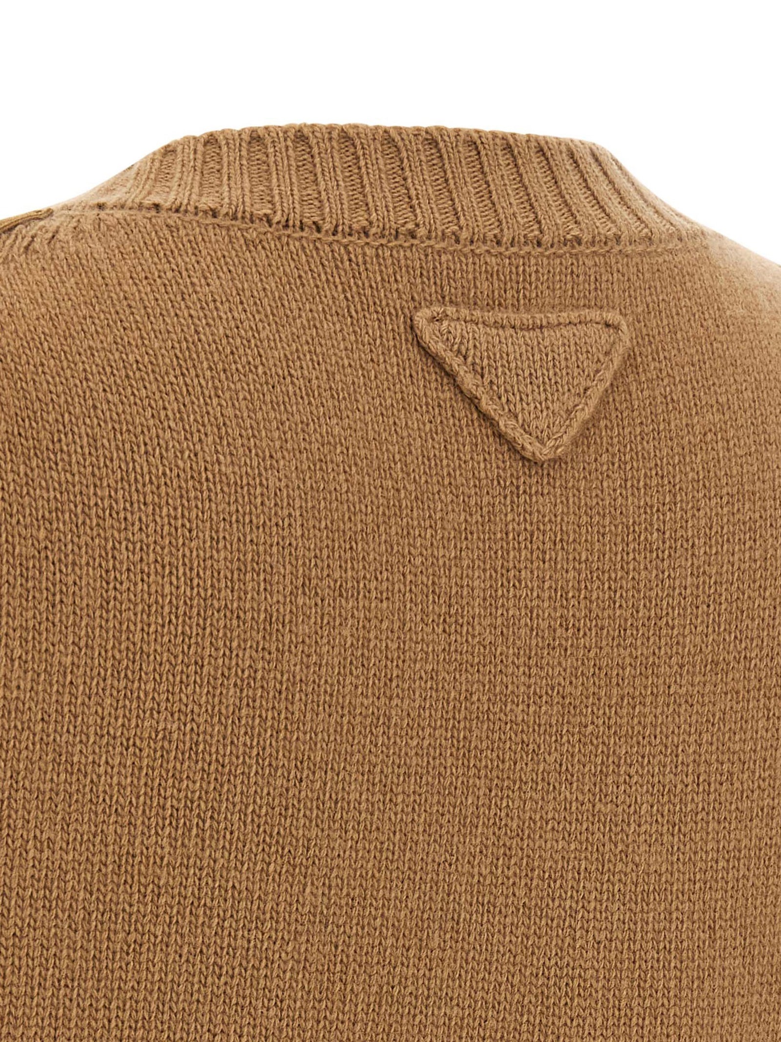 Brown Virgin Wool Cardigan