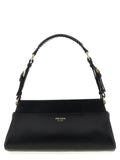 Black Calfskin Shoulder Bag