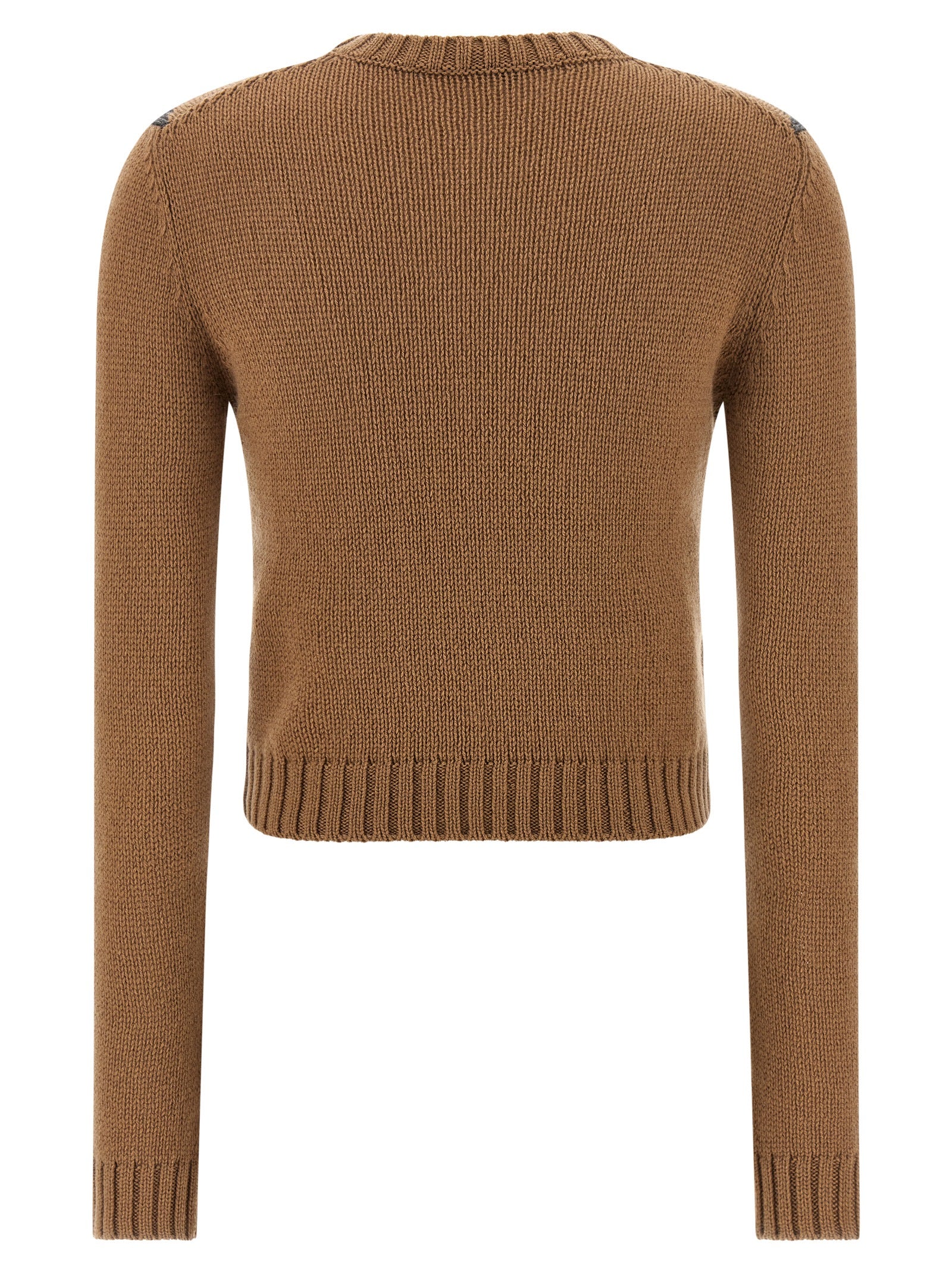 Brown Cashmere Cardigan