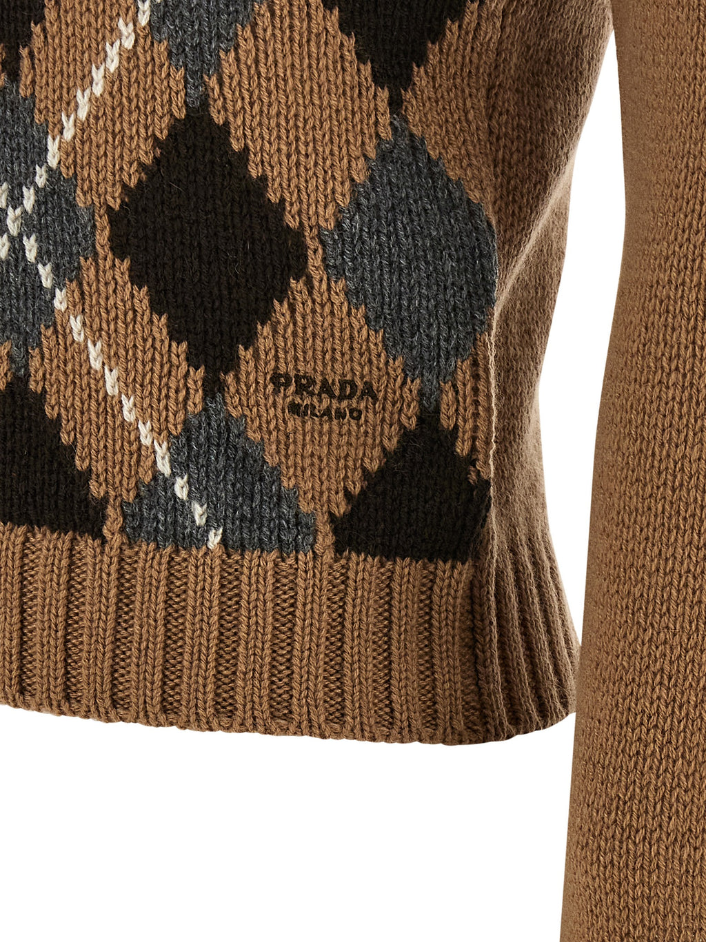 Brown Cashmere Cardigan