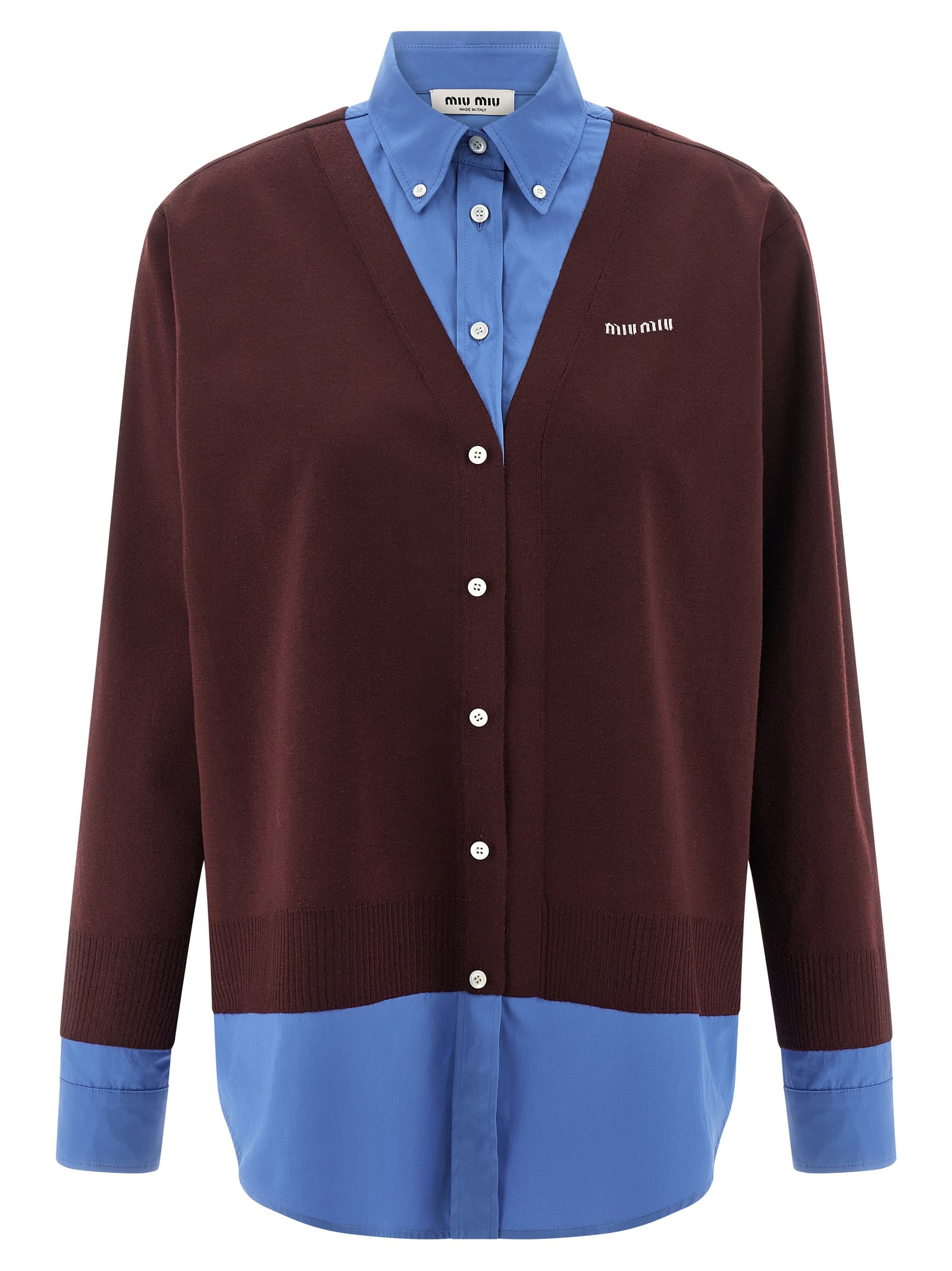 Multicolor Virgin Wool Blouse