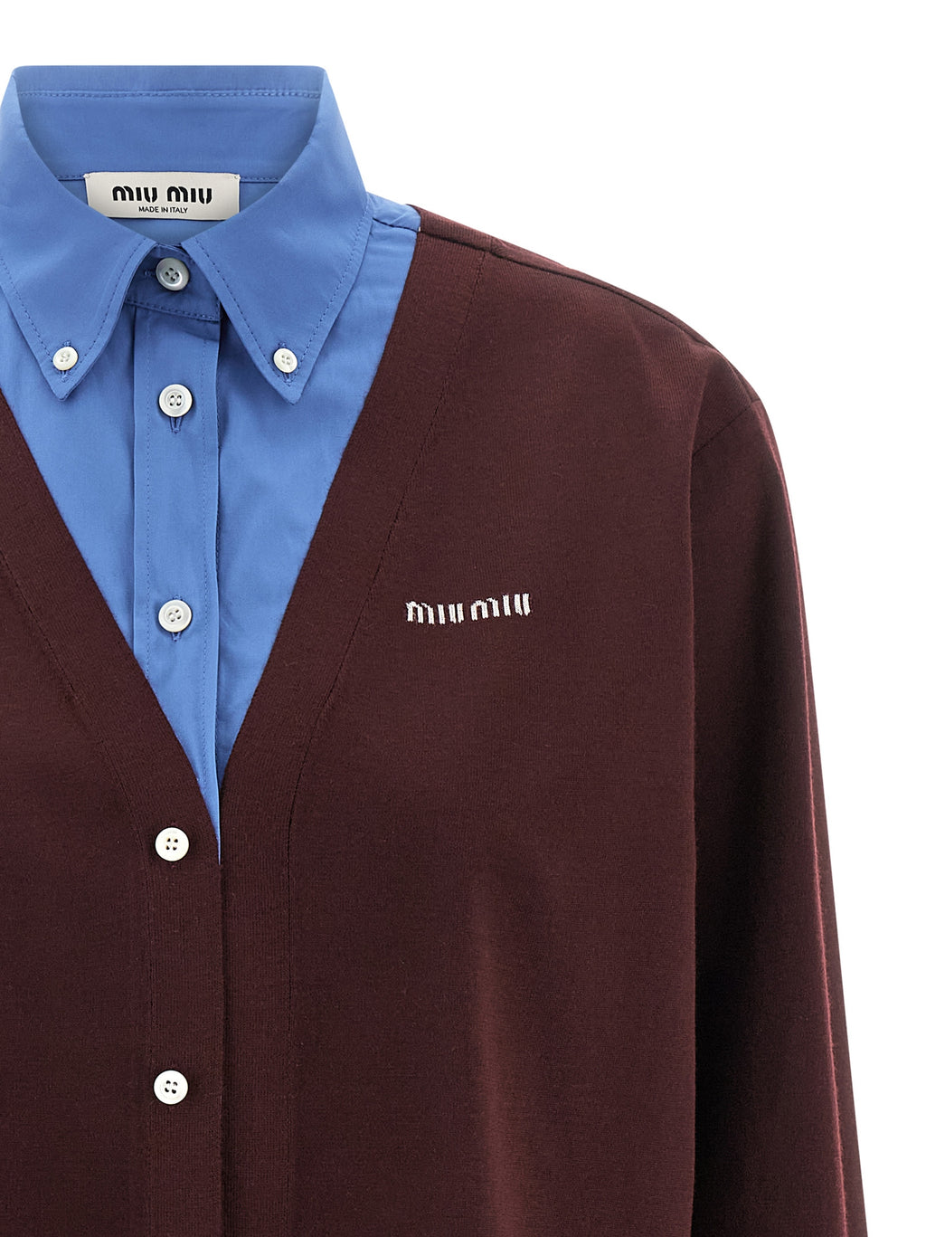 Multicolor Virgin Wool Blouse