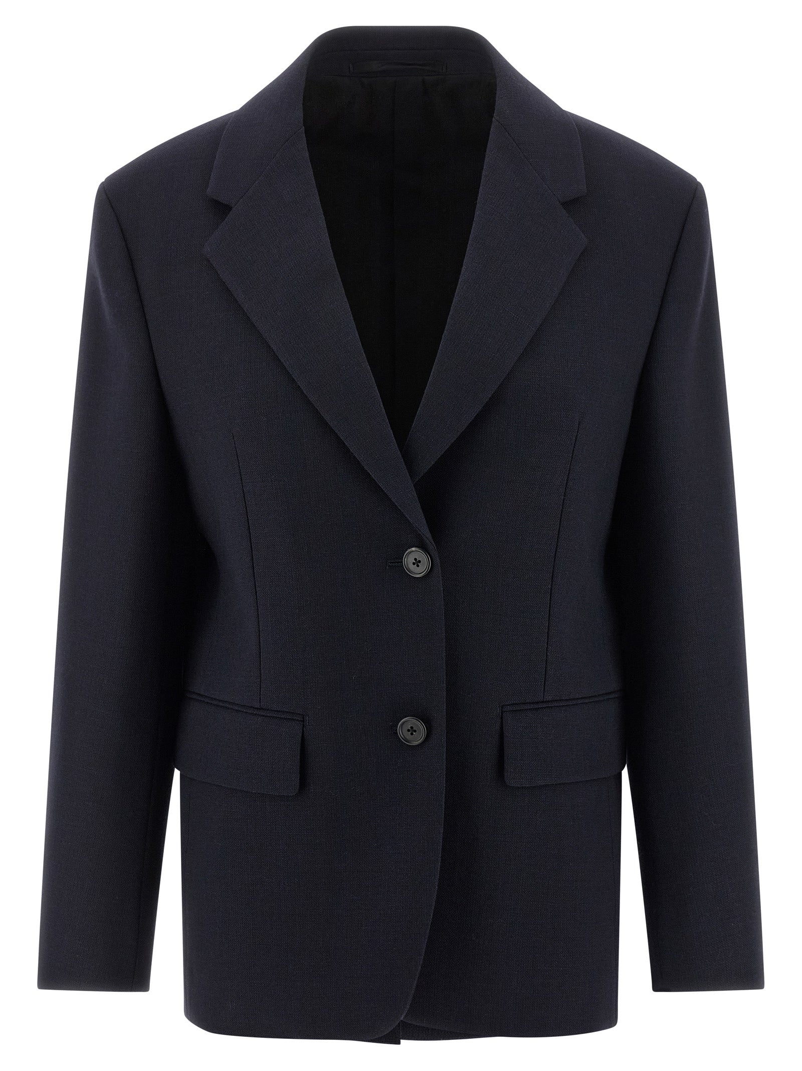 Blue Virgin Wool Blazer