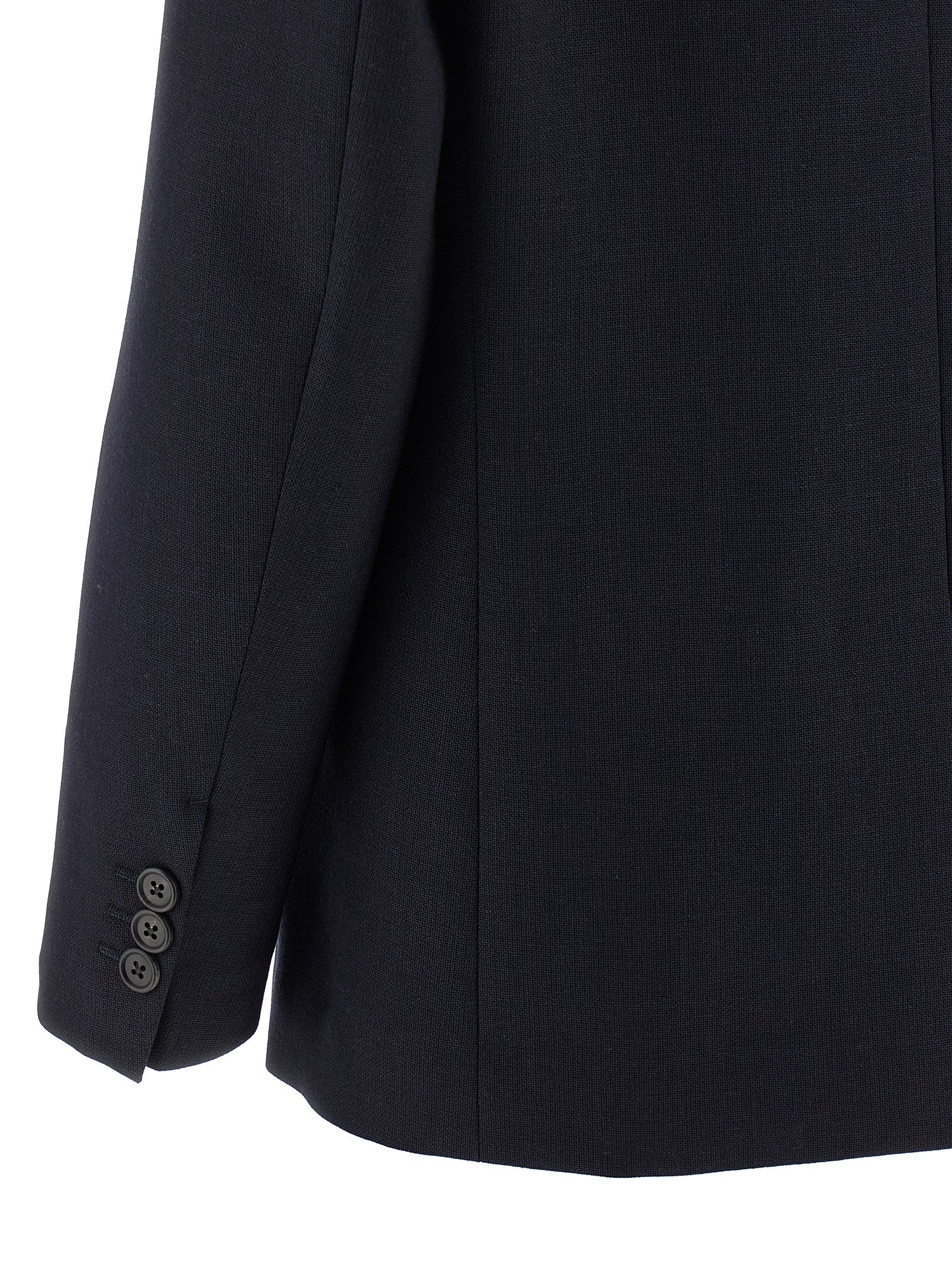 Blue Virgin Wool Blazer