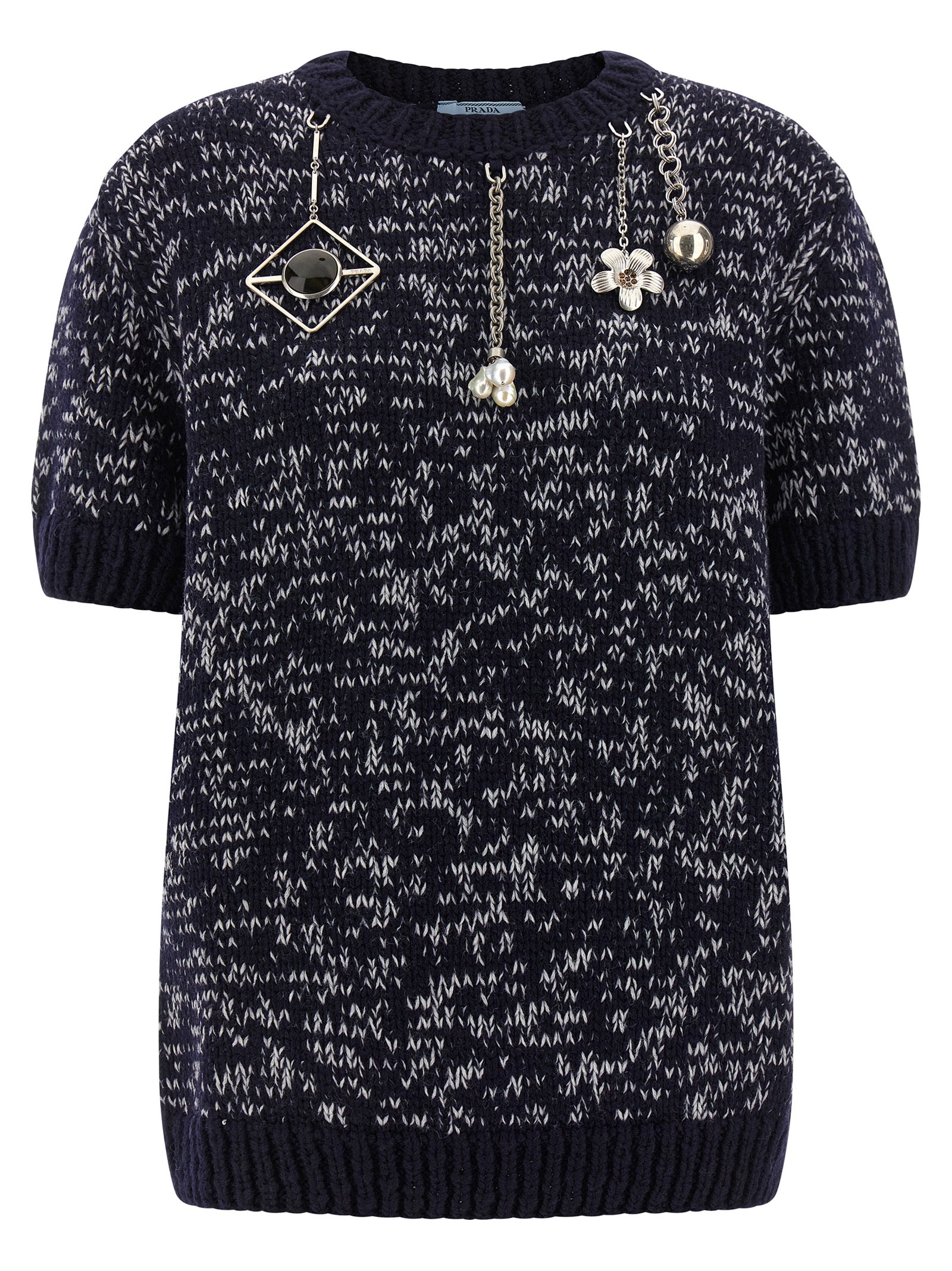 Multicolor Virgin Wool Cardigan